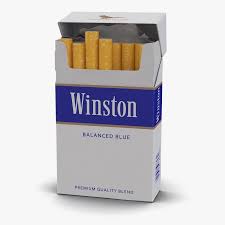 Opened Cigarettes Pack Winston 3d Model Ad Cigarettes Opened Pack Model 3d Model Cigarettes Real Model