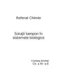 Vücutta 3 tane önemli tamponlama sistemi mevcuttur. Solutii Tampon