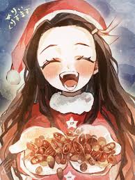 Demon slayer (shameless plug) follow me on ig @chirai.fx#anime #animeedit #demonslayer #amv #animeamv #. Nezukoooooo Kawaiiii Anime Demon Anime Christmas Anime