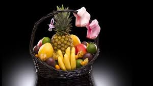 Naissance Corbeille De Fruits Fruits Fruits Frais