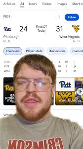 Wvu Scores First Against Pitt