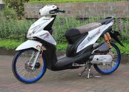 Pin Oleh Sony Ny Di 60 Gambar Modifikasi Honda Beat Terbaik Paling Keren Honda Motor Motor Honda