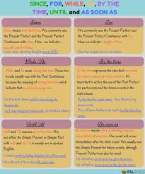 Time Clauses In English Grammar Explanations Along With Examples Of How To Use Time Clauses In English English Grammar Learn English English Spelling Rules