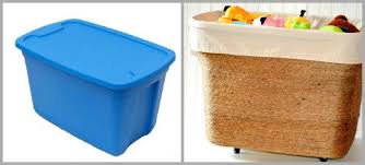 Check spelling or type a new query. Jute Wrapped Toy Bin Before After Toy Bins Plastic Bins Diy Storage