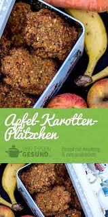 Karotten Apfel Platzchen Rezept Bilder Wiressengesund De Rezept Karotten Rezepte Apfelkekse