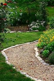 How To Control Weeds In A Crushed Stone Pathway Stone Landscaping Rustic Landscaping Outdoor Gardens