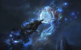 Hd wallpaper 4k wolf mythical dark winter wallpaper flare. Fantasy Wolf 1080p 2k 4k 5k Hd Wallpapers Free Download Wallpaper Flare