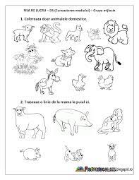 Planse de colorat si fise pentru copii vaca planse de colorat cu con imagini cu animale domestice . Pin On Projects To Try