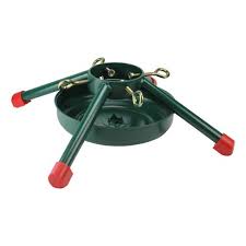 Self adjusting tree stand, no screws. Northlight 19 Green And Red Christmas Tree Stand For Real Trees Target