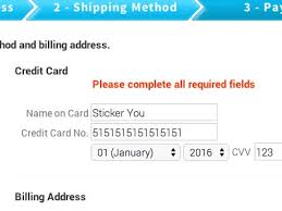 A billing address is the address connected to a specific form of payment, which is typically a credit or debit card. Credit Card Issues Stickeryou Support Stickeryou