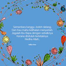 Illustration By Rosita Michael Memang Anda Belum Bertemu Jodoh Tetapi Anda Tidak Pernah Kurang Kasih Sayang Keluarga Dan Teman Te E Book Books Apa