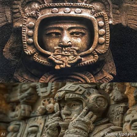 Interpretation of the Mayan Palenque Astronaut Carving