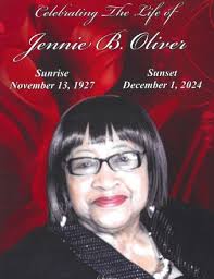 Obituary information for Jennie Bell Oliver