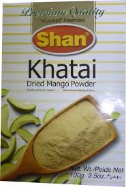 As the name already suggest, aamchur or amchur, or aamchoor is prepared. Shan Khatai Dried Mango Powder 100 Grams 3 5 Oz