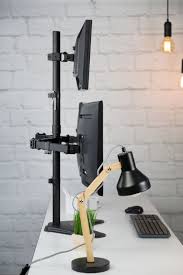 Triple Monitor 2 1 Stand Monitor Arm Stand Lcd Monitor