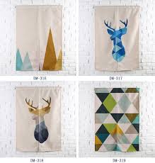 楽天市場 暖簾 のれん 間仕切り リネン 麻 おしゃれ 北欧 お部屋の飾りに 85x120cm eiwa生活館 ショップデザイン のれん 北欧 インテリア