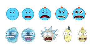 Börjar skapa några Rick and Morty emojis : r/rickandmorty