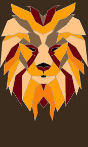 You know all advantages of coloring pages. Geometric Lion Color By Numbers For Kids Coloring Page Itsostylish Com