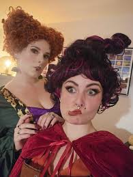 Probably a bit late in posting this, but here's me and some friends as the  Sanderson sisters. We had so much fun. Only downside, I'm now seriously  considering going blonde 😂 xxx