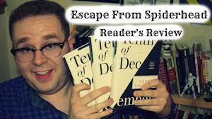 This is set in the near future, when convicts are offered the chance to volunteer as medical subjects in hopes of shortening their sentences. Review Escape From Spiderhead George Saunders Stripped Cover Lit Reader S Review Youtube