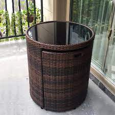 Check spelling or type a new query. Wicker Chair Three Piece Tea Table Combination Patio Outdoor Small Round Table Chair Mini Creative Leisure Chair Balcony Table Garden Furniture Sets Aliexpress