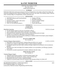 Write a resume for help desk jobs that gets interviews, plus tips but to get in with a good one, your help desk support resume will need to prove communication skills. Best Help Desk Resume Example Livecareer