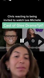 Lea Michelle Chris Colfer