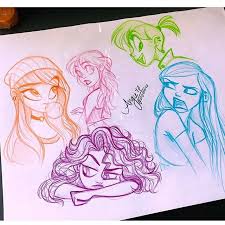 By Angiensca Cartoon Art Styles Art Art Drawings Sketches