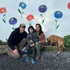 Meet our 2023 farm helpers; Lillian, Aaron and Mabel! We're so thankful  that we found these two humans (and the canine, too). They've jumped in  with an awesome attitude and work ethic
