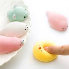 Click To Buy Japan Kawaii Cute Animals Cat Panda Dog Bear Seal Turtle Pinch Creative Gift Decompression Vent Anti Str Squishies Animal Squishies Pet Toys