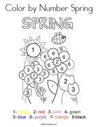 Welcome back the warm weather with these spring coloring sheets. Spring Coloring Pages Twisty Noodle