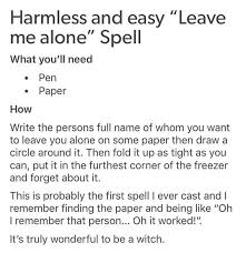 I Have To Say I Ve Probably Used This Spell More Than I Should Ve It S Truly Simple And Amazing Follow Wic Witchcraft Witch Spell Witchcraft Spell Books