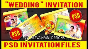 For these kinds of clients, wedding cards should be made according to the piece. Invitation Wedding Designs Wedding Invitation In Tamil Jeevadesigns Youtube