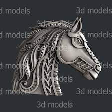 3d Stl Models For Cnc Router Horse Decor Etsy In 2020 Horse Decor Stl 3d Model