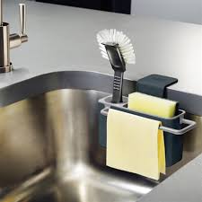 Sink Aid Bac De Rangement Evier Pour Produits D Entretien Joseph Joseph Gris La Casserolerie