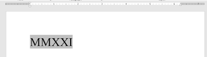 Press the combination of ctrl + f9 keys on the keyboard to call up the field for entering the code. How To Insert Roman Numerals In Ms Word Officebeginner