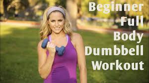 beginner full body dumbbell workout