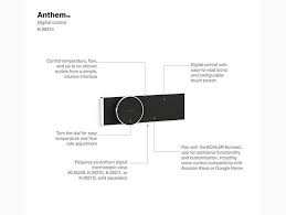 Anthem™ Digital control | 28214 | KOHLER