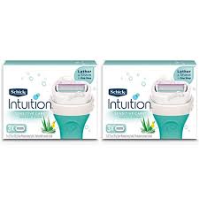Schick intuition sensitive care with aloe & vitamin e, 18 cartridges. Buy Schick Intuition Naturals Sensitive Care Razor Blade Refill Cartridges 6 Count Online In Turkey B01ds062fu