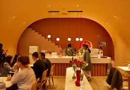Good availability and great rates. Wes Anderson S Grand Budapest Hotel Inspired This Symmetrical Pastel Hued New Brunch Spot In Carlton