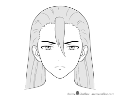 How To Draw Male Anime Characters Step By Step Animeoutline