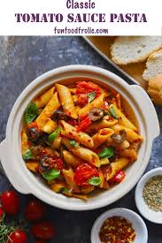 Tomato Sauce Pasta Red Sauce Pasta Fun Food Frolic Recipe Red Sauce Pasta Tomato Pasta Sauce Pasta Sauce