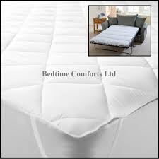 In the past, combining a sofa and a bed often resulted in a clunky product that was both uncomfortable and unsightly. Sofa Bed Pull Out Quilted Mattress Topper Elasticated Various Lengt