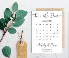 Calendar Save The Date Invitation Instant Download Invitation Template Editable Save The Date Invitations Invitation Template Wedding Invitation Templates