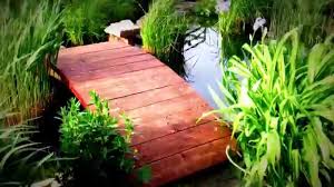 Größe, material und ausführung ändern. Garten Teich Brucke Neubau Extrem Stabil O Youtube