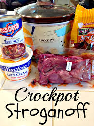 Crockpot Beef Stroganoff That Is Really Easy And Yummy Crockpot Beef Stroganoff Easy Beef Stroganoff Crockpot Crockpot Beef Stroganoff Recipe Recipes