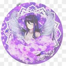 Blue pfp art image 6167025 on favim com. Yuri Purple Space Angel Pastel Icon Anime Girl Manga Clipart 3963961 Pikpng
