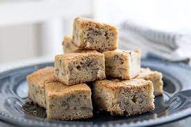 Try Out Something Different With Bakers One Bowl White Chocolate Blonde Brownies These White Chocolate B Brownie Recipes Blonde Brownie Recipe Blonde Brownies