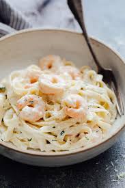 Creamy Prawn Scampi Pasta Recipe Step By Step Video Recipe Creamy Prawn Pasta Scampi Pasta Creamy Shrimp Pasta