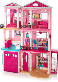 La diversión dos en uno amplía las posibilidades de juego: Amazon Com Barbie Casa De Los Suenos Barbie Branded Empaque Exterior Estandar Empaque Rosado Toys Games